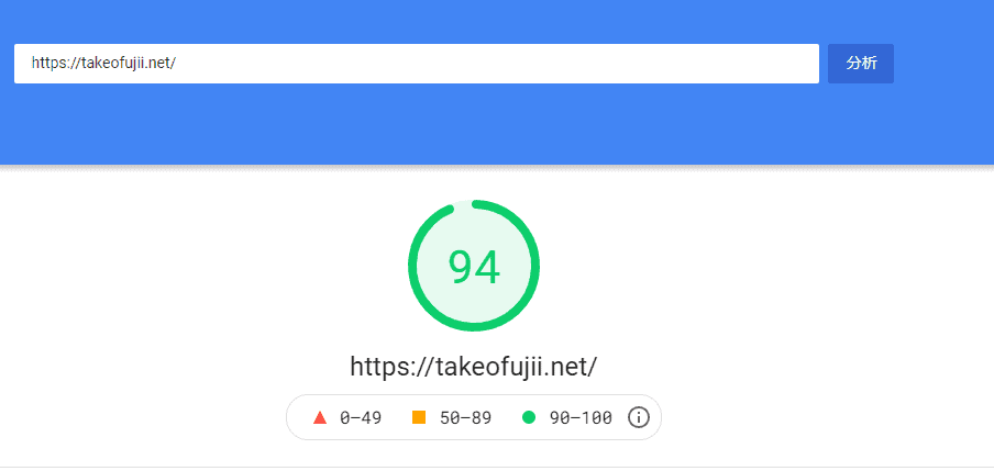 GoogleSpeedInsights의 디스플레이 속도 측정하기