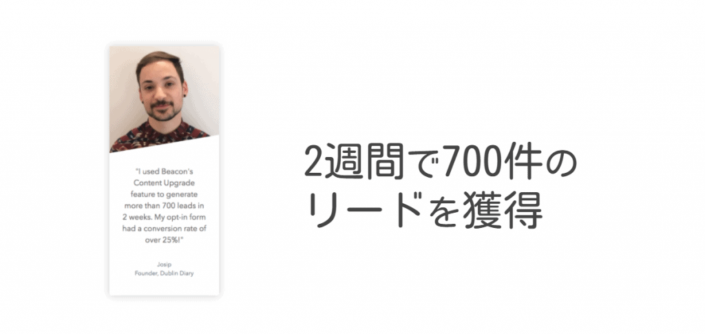 リードマグネットで2週間で700件のリード獲得