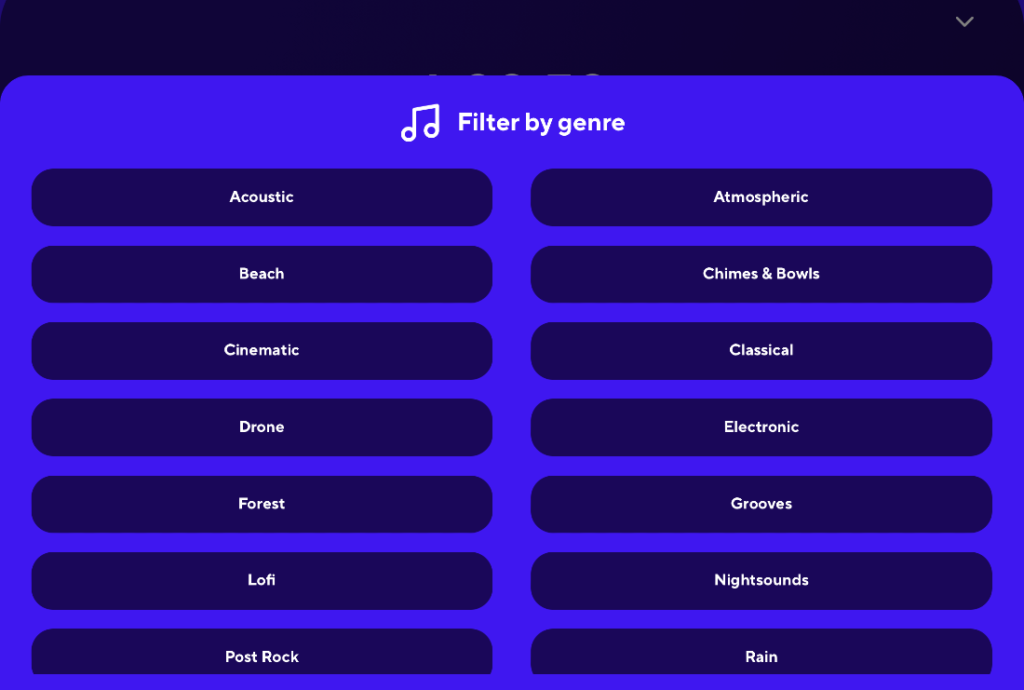 Brain.fm Music Genres