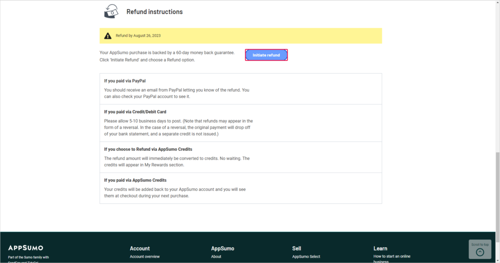 AppSumo Refunds and Returns Explained: Timelines and Important Considerations