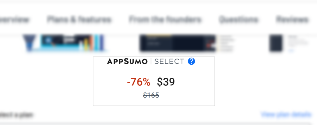 AppSumo 미국 달러