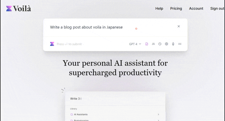 How to use Voilà, an AI-powered browser extension: Boost Your Efficiency with AI Secretarial Tools