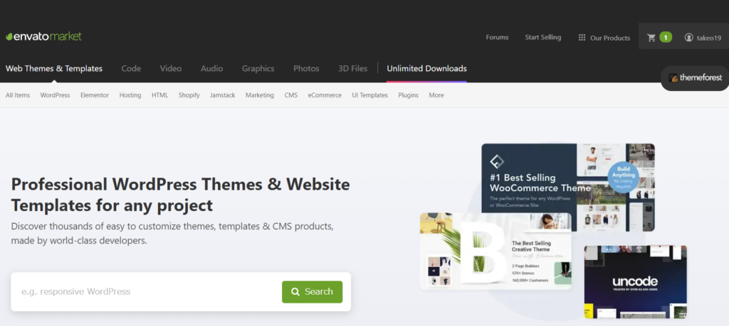 Is it possible or not to buy ThemeForest department press themes? Speaking from my experience, I can't recommend ThemeForest's WordPress themes out of hand because of the possibility of development abandonment.