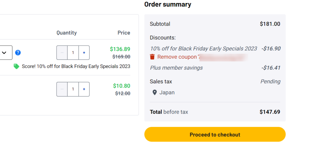 Discounts will be applied on Black Friday, AppSumo. Coupons are automatically reflected, resulting in significant discounts.
