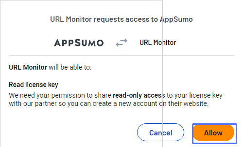 AppSumoからURL Monitorに情報を移動させる